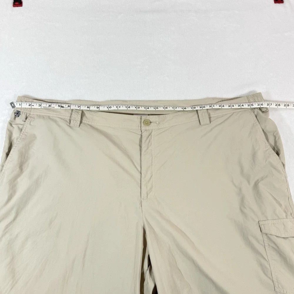 COLUMBIA PFG Blood and Guts III Convertible Fishing Hike Pants Rip Stop 54/32